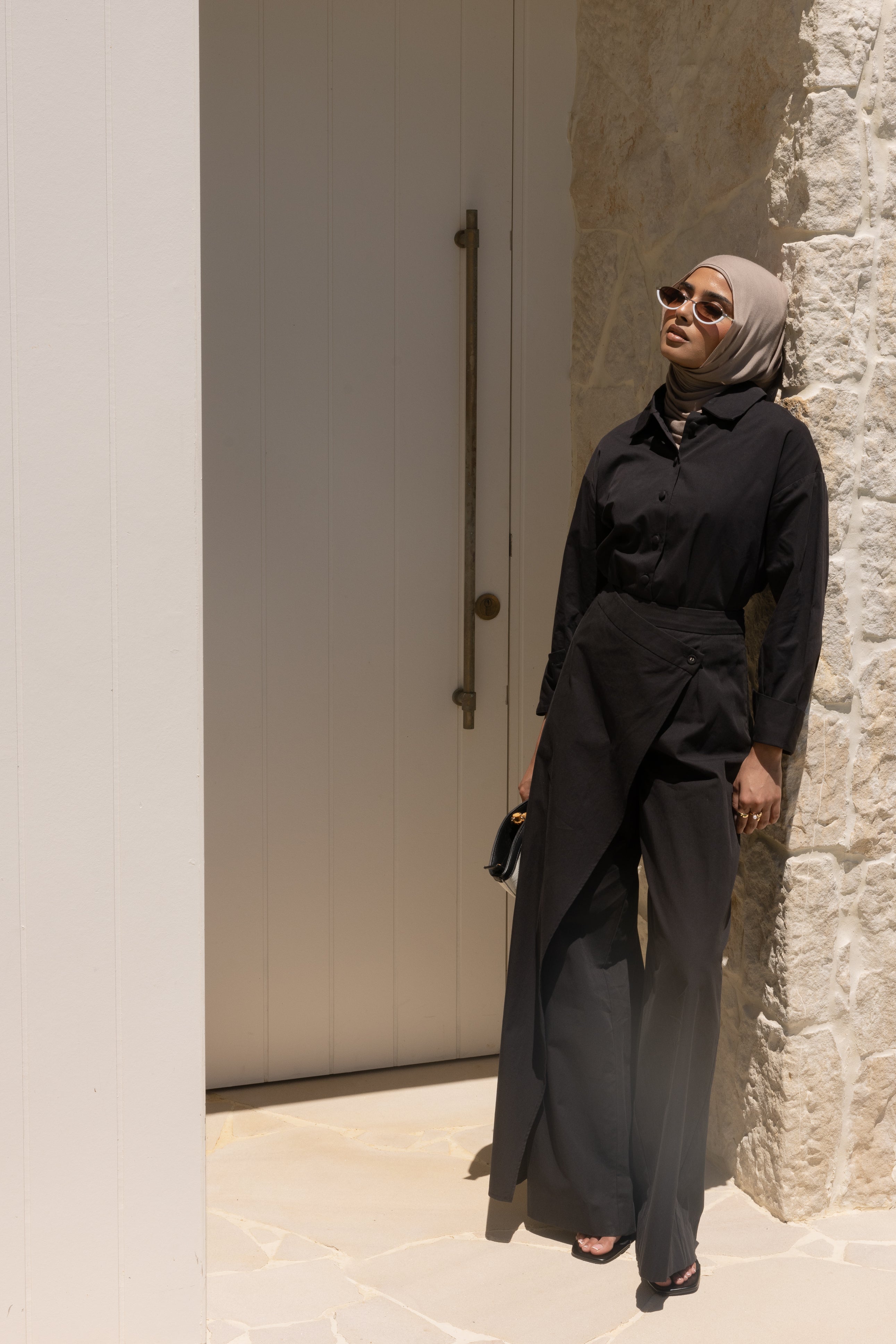 Kaira Wrap Pants - Black