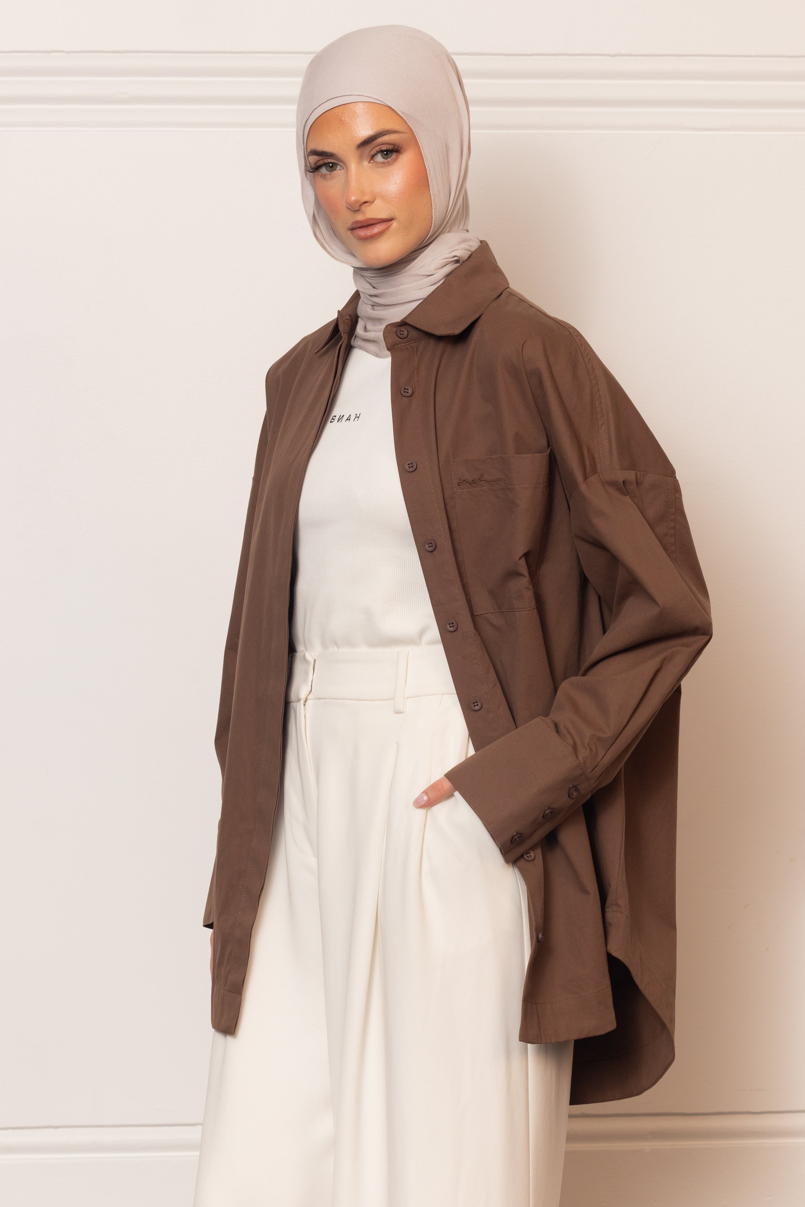 The Ayah Shirt - Warm Brown