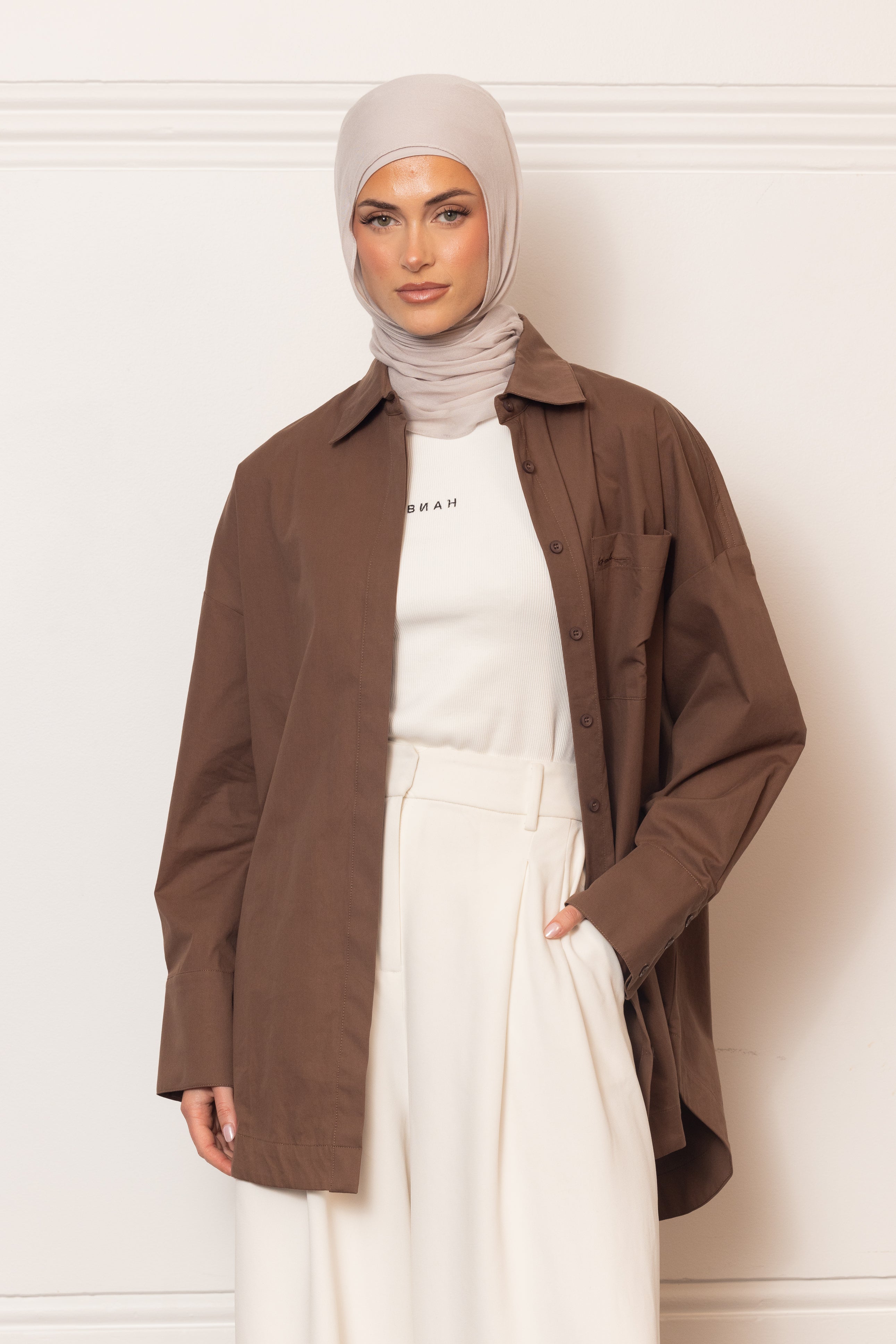 The Ayah Shirt - Warm Brown