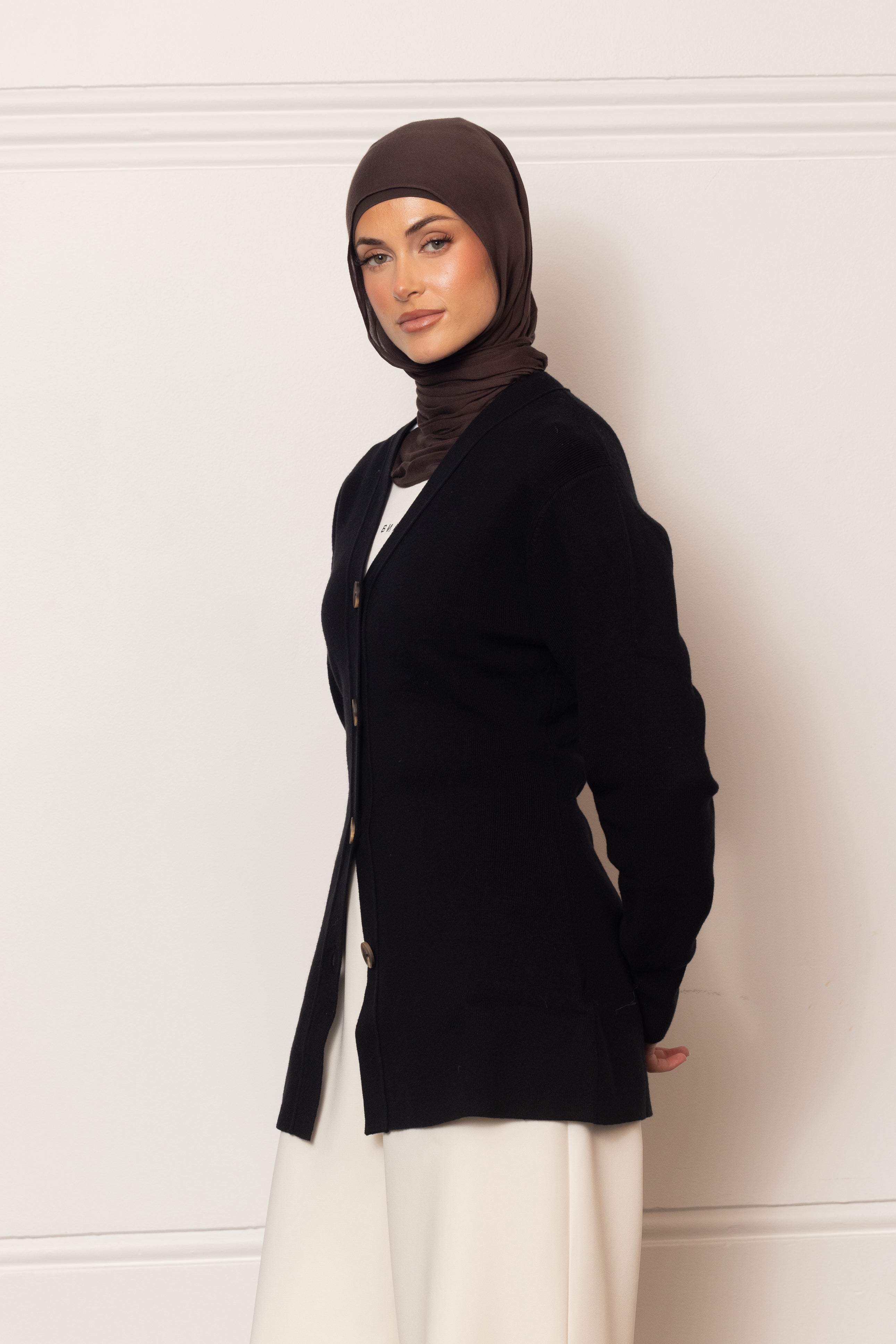 Sarah Knit Cardigan - Black