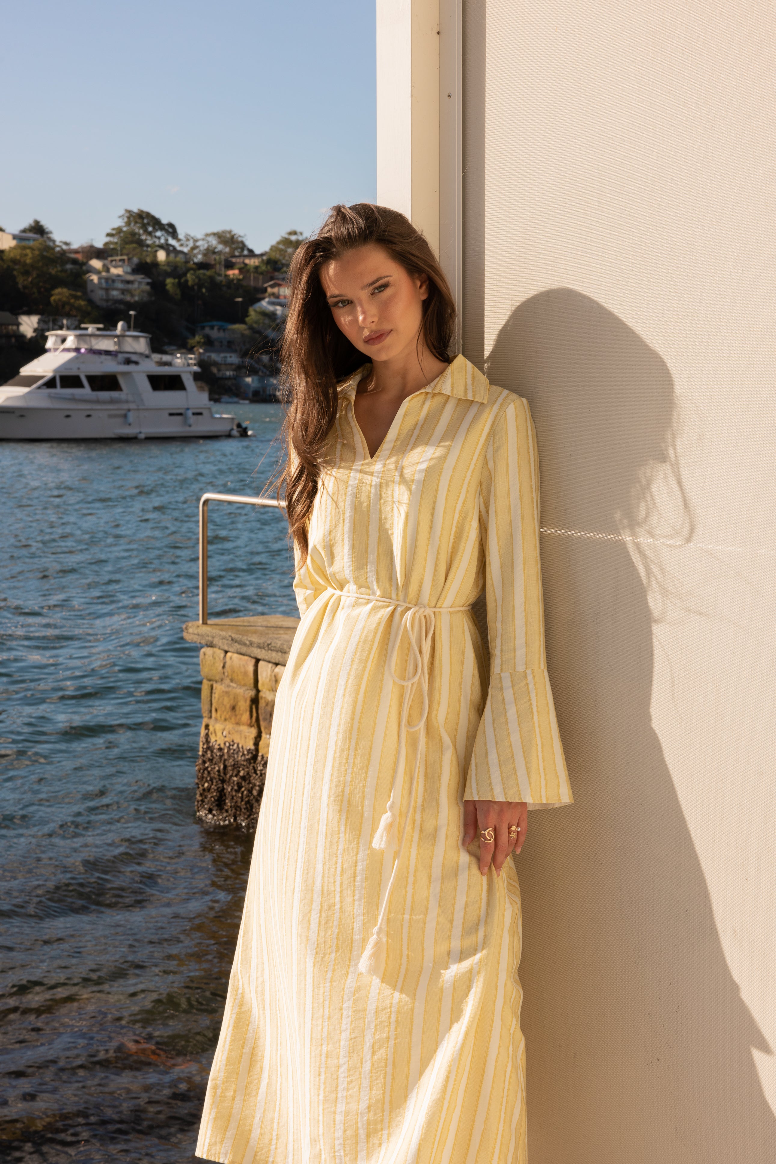 Sol Ray Kaftan - Citrus Yellow