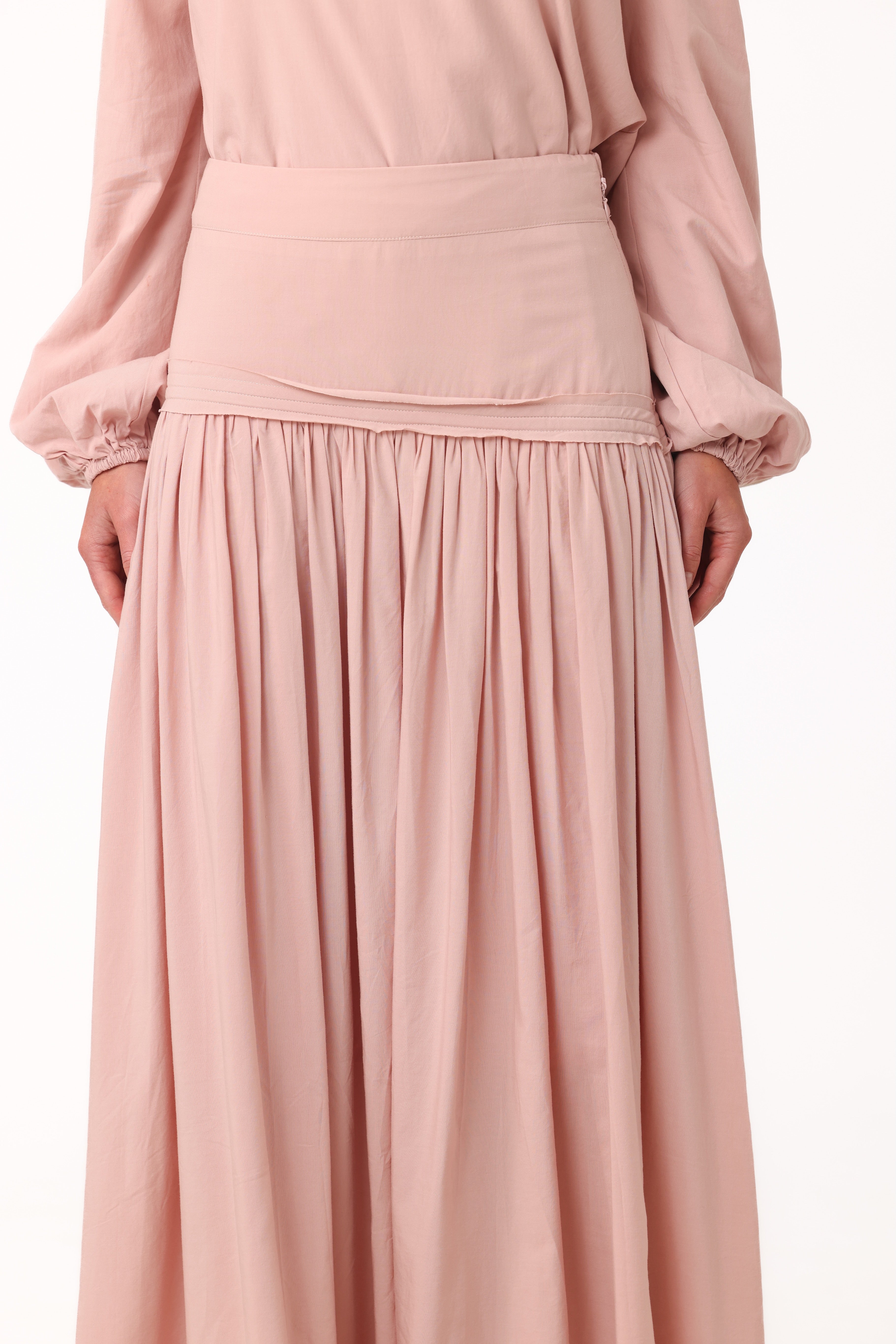 Adriana Maxi Skirt - Dusty Pink