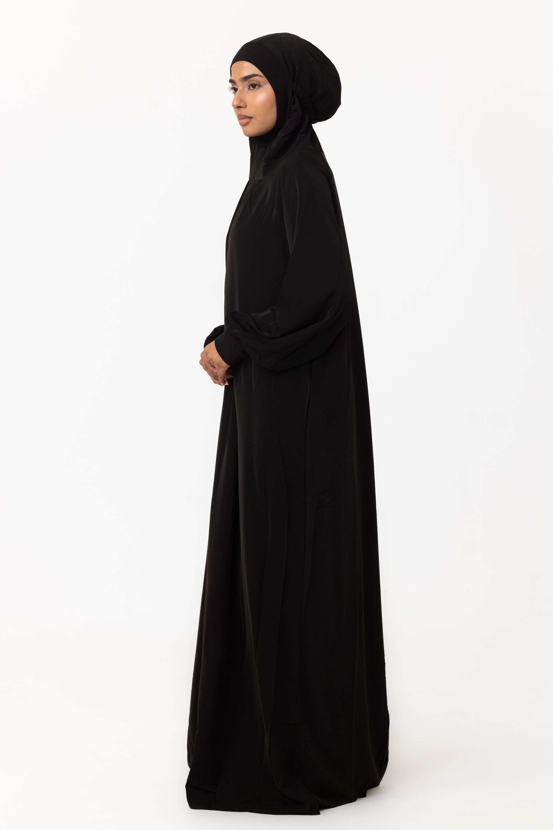 Full Length Prayer Gown - Black