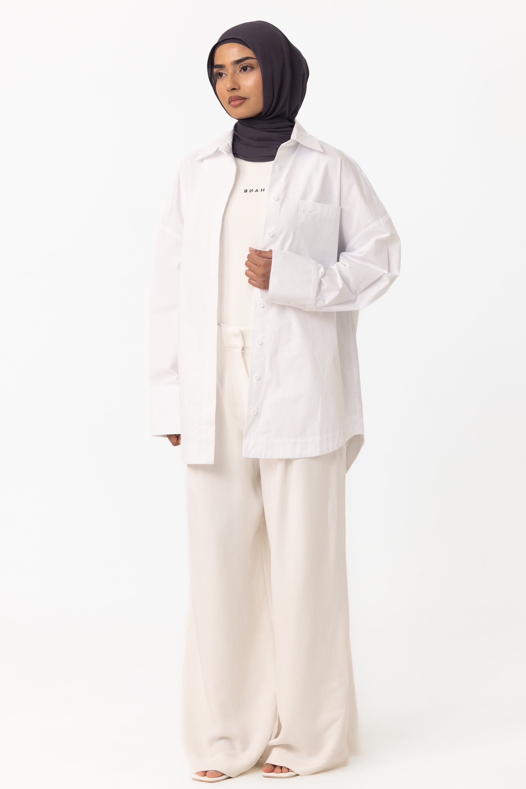 The Ayah Shirt - Cotton White