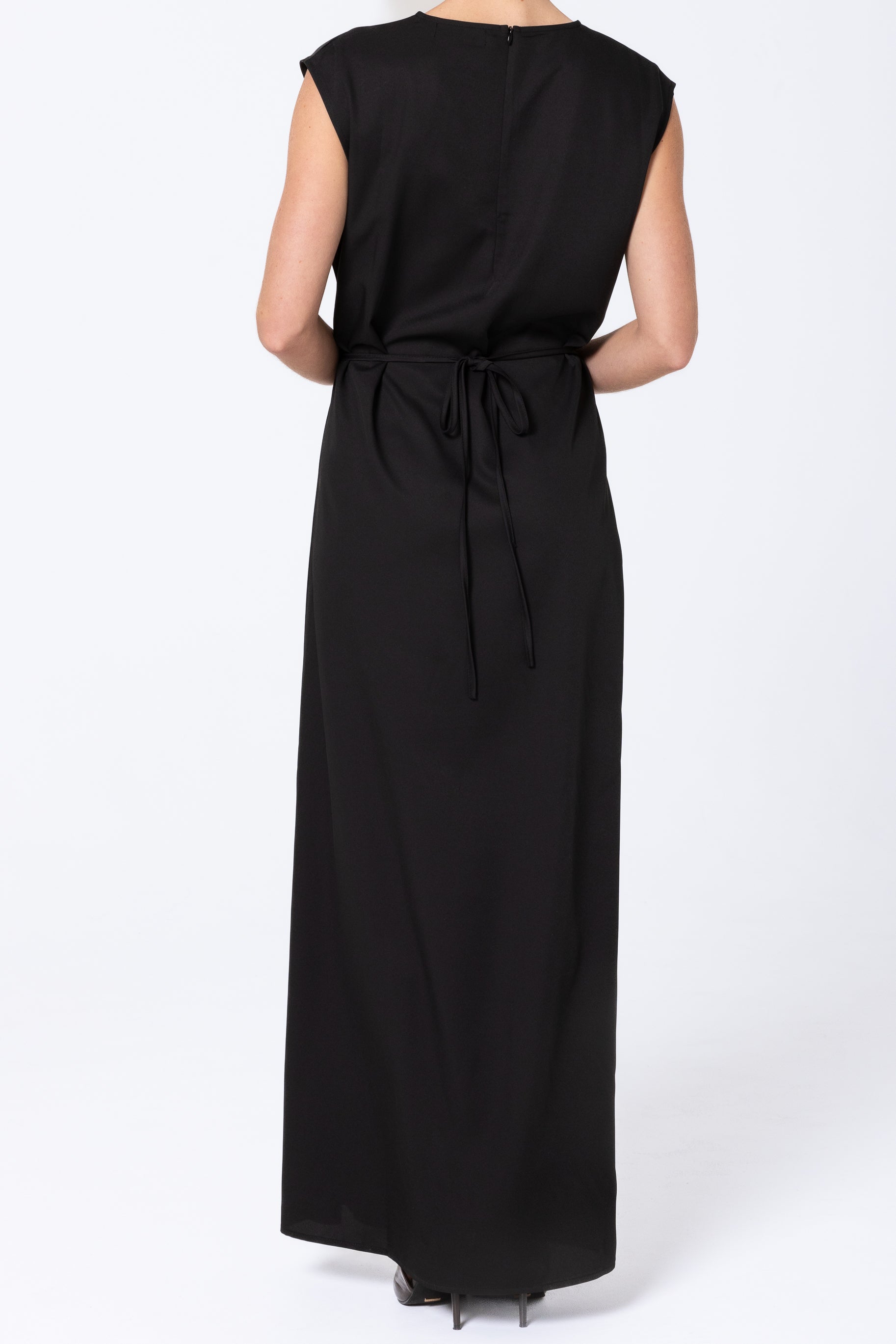 Raya Slip Dress - Black