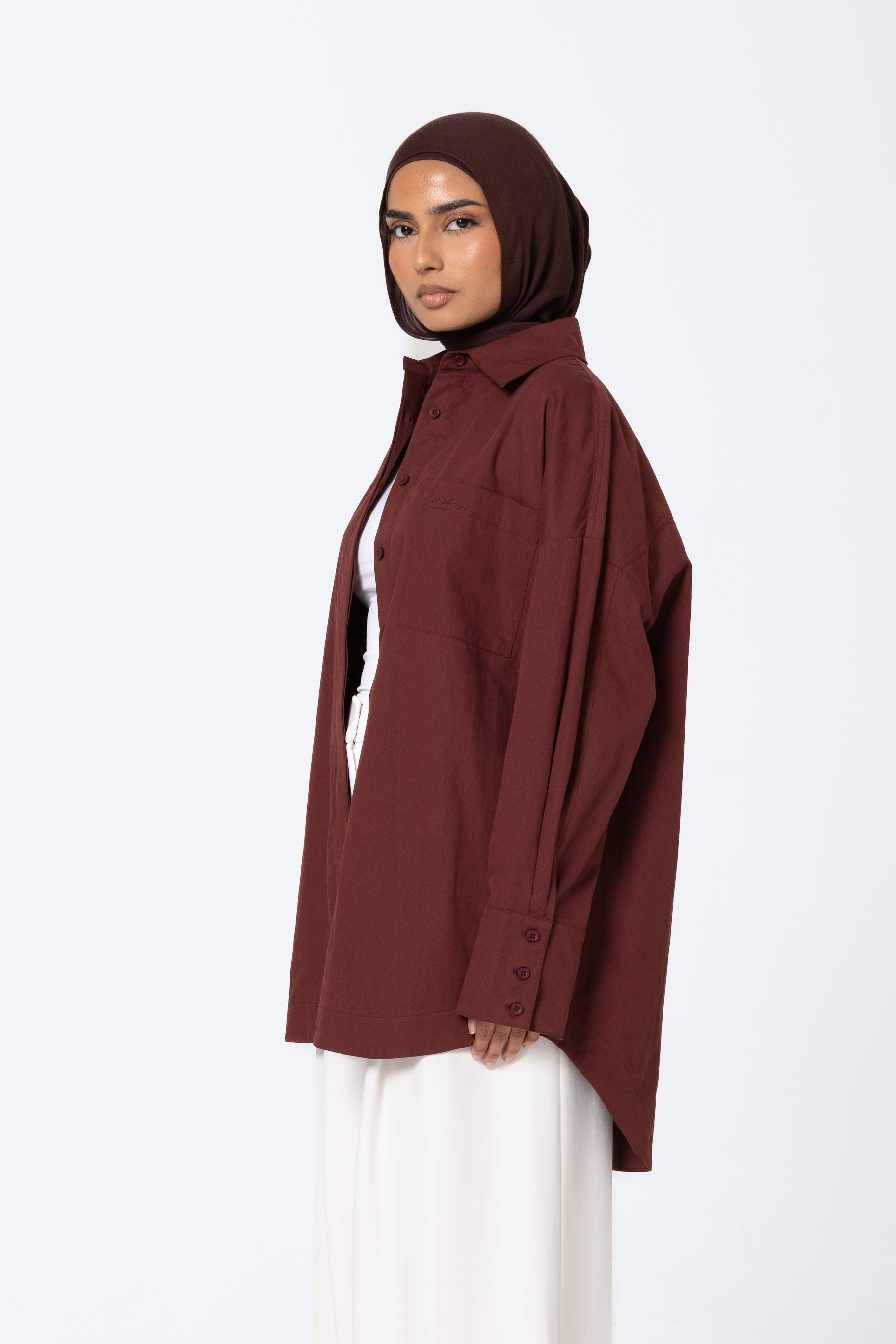 The Ayah Shirt - Autumn Red