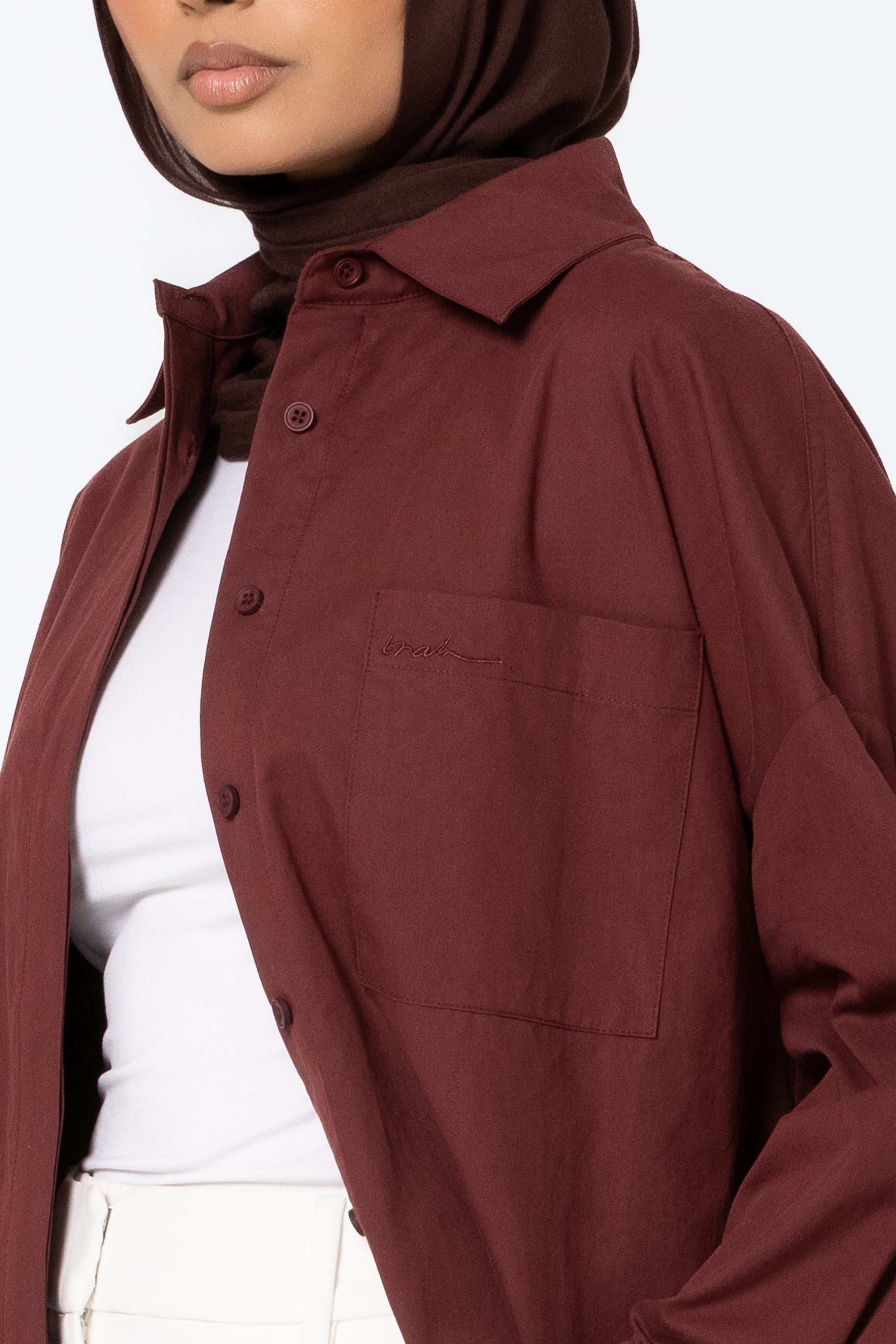 The Ayah Shirt - Autumn Red