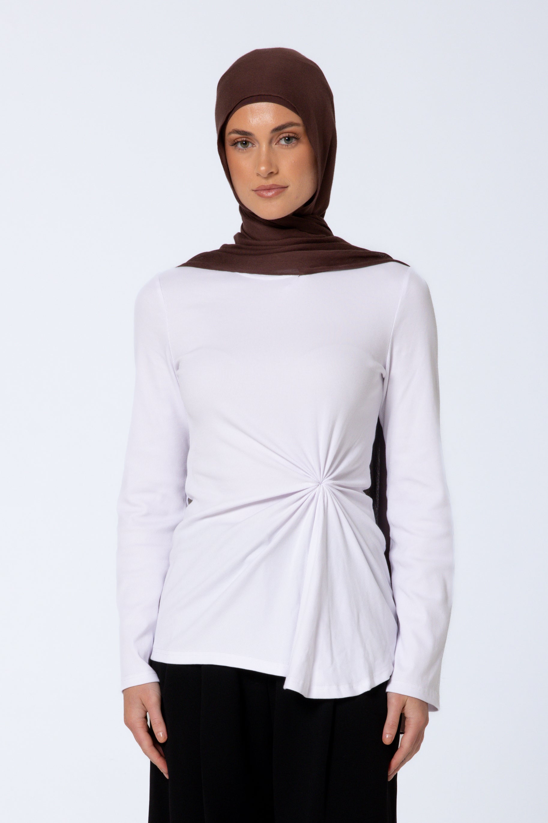 Daria Detail Top - White