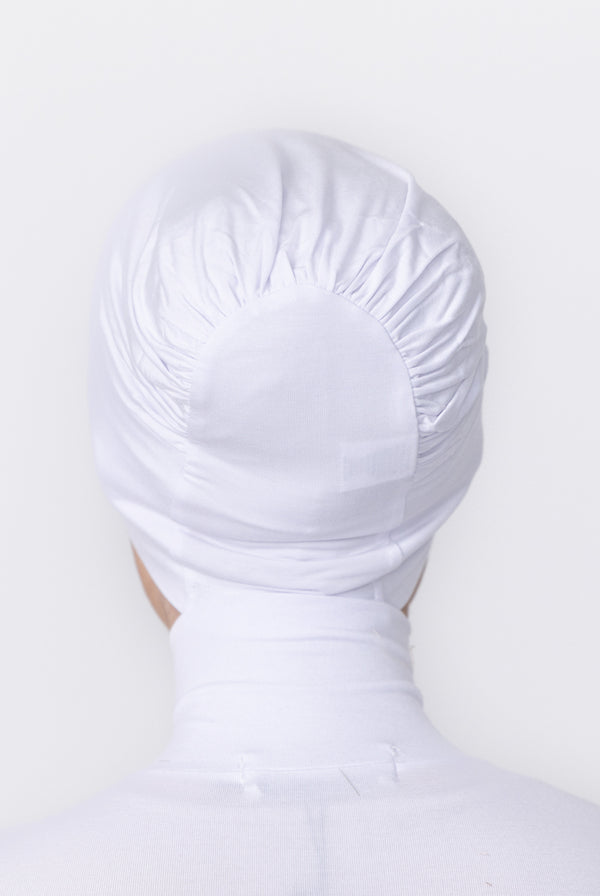 Jersey Closed Cap - 8 White