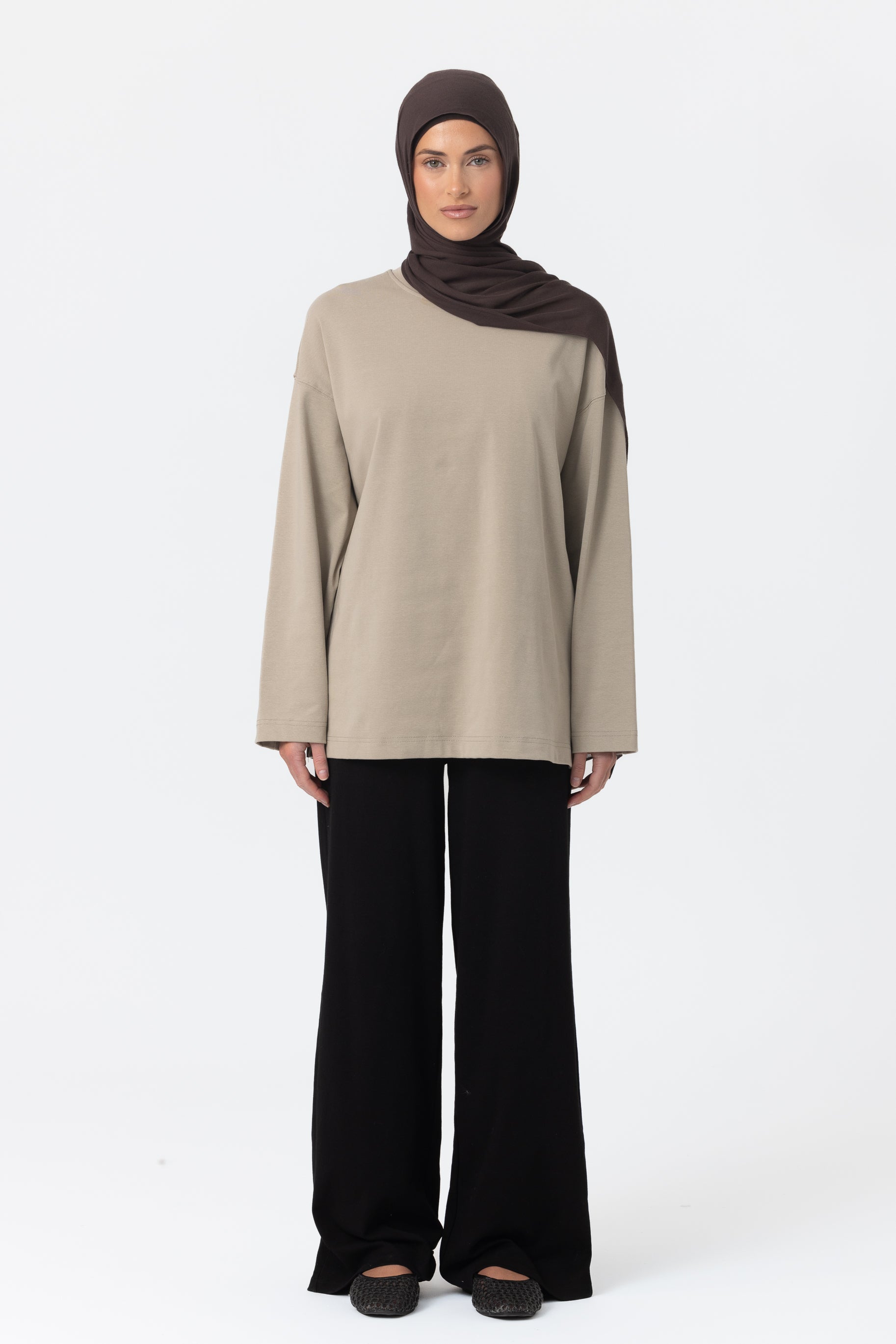 Everyday Relaxed Top - Soft Sage