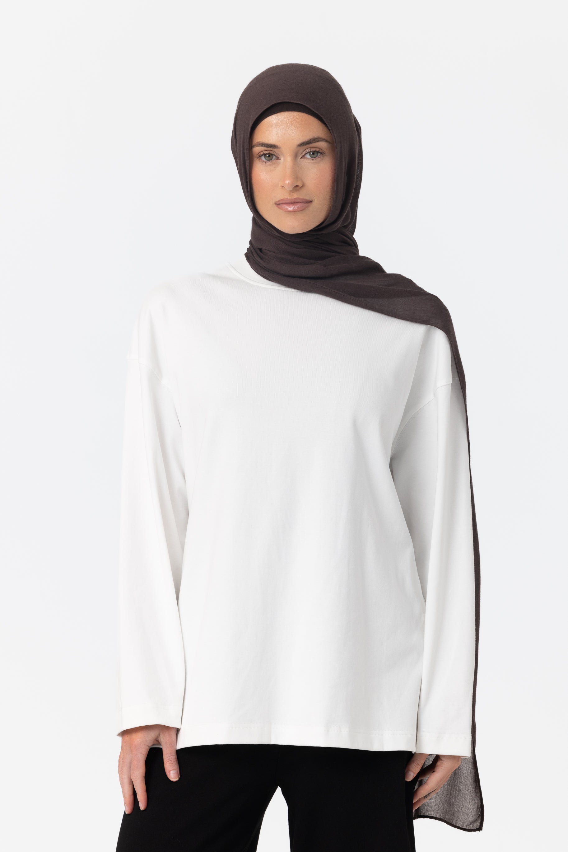 Everyday Relaxed Top - White