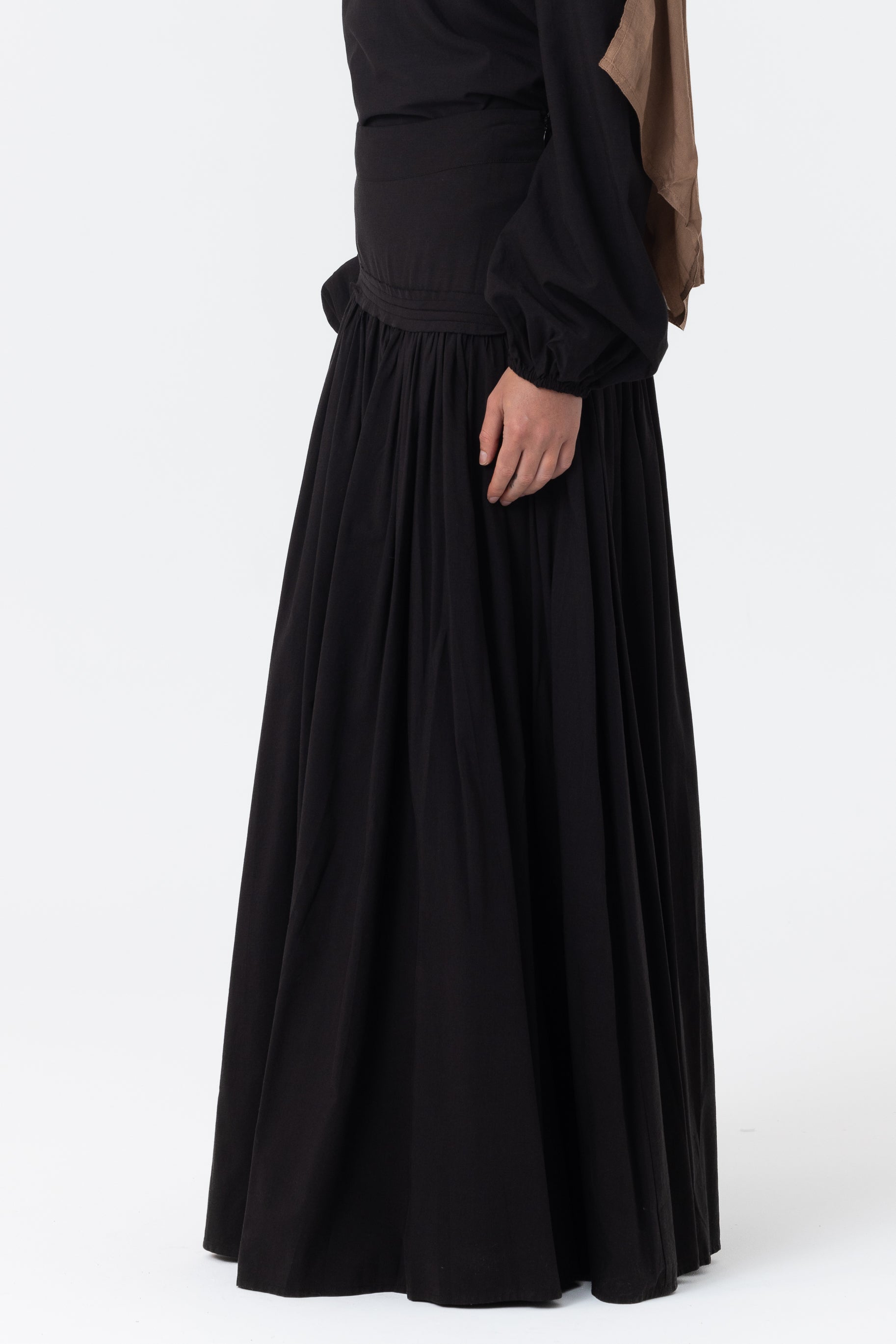 Adriana Maxi Skirt - Black