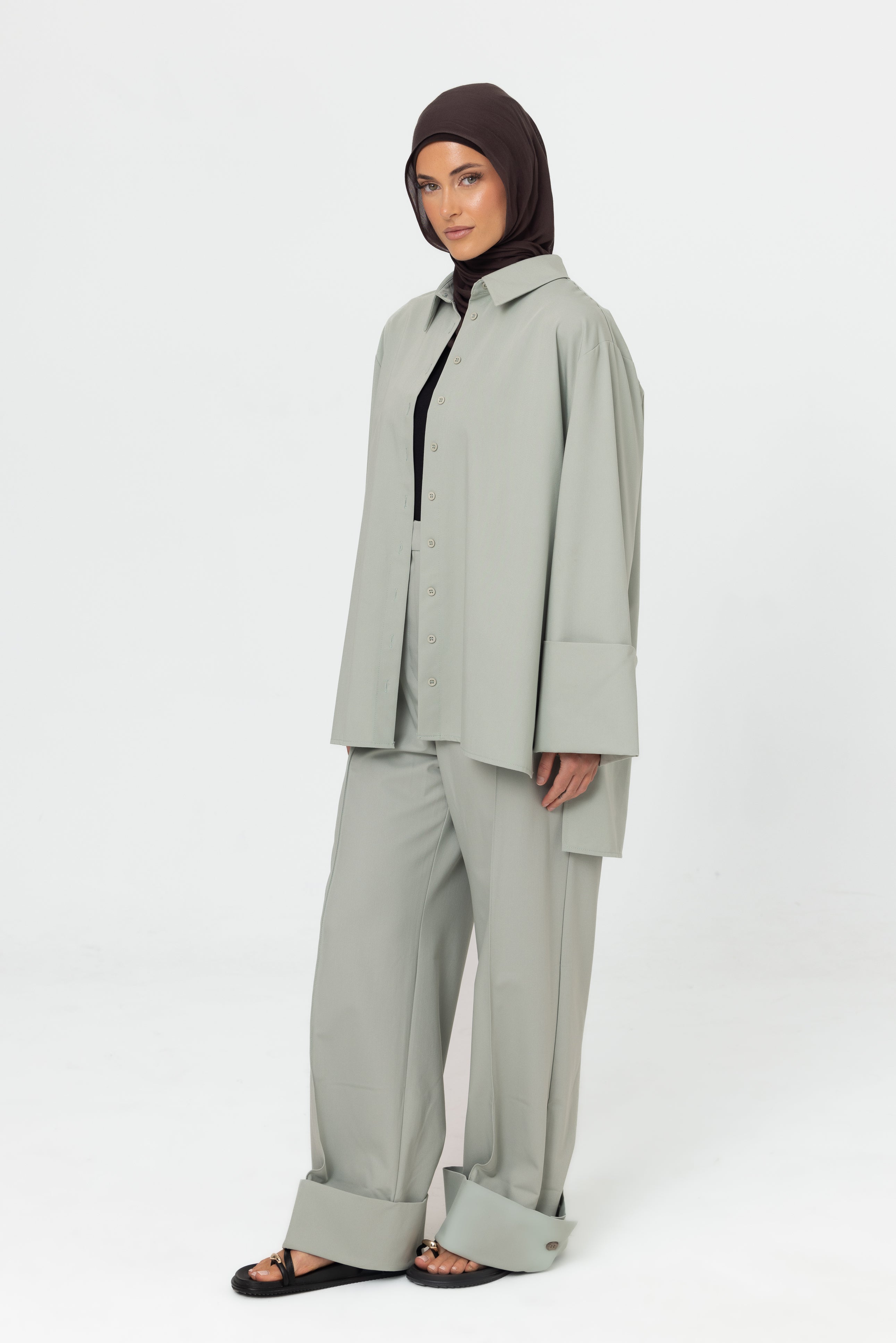 Dune Pants - Muted Sage