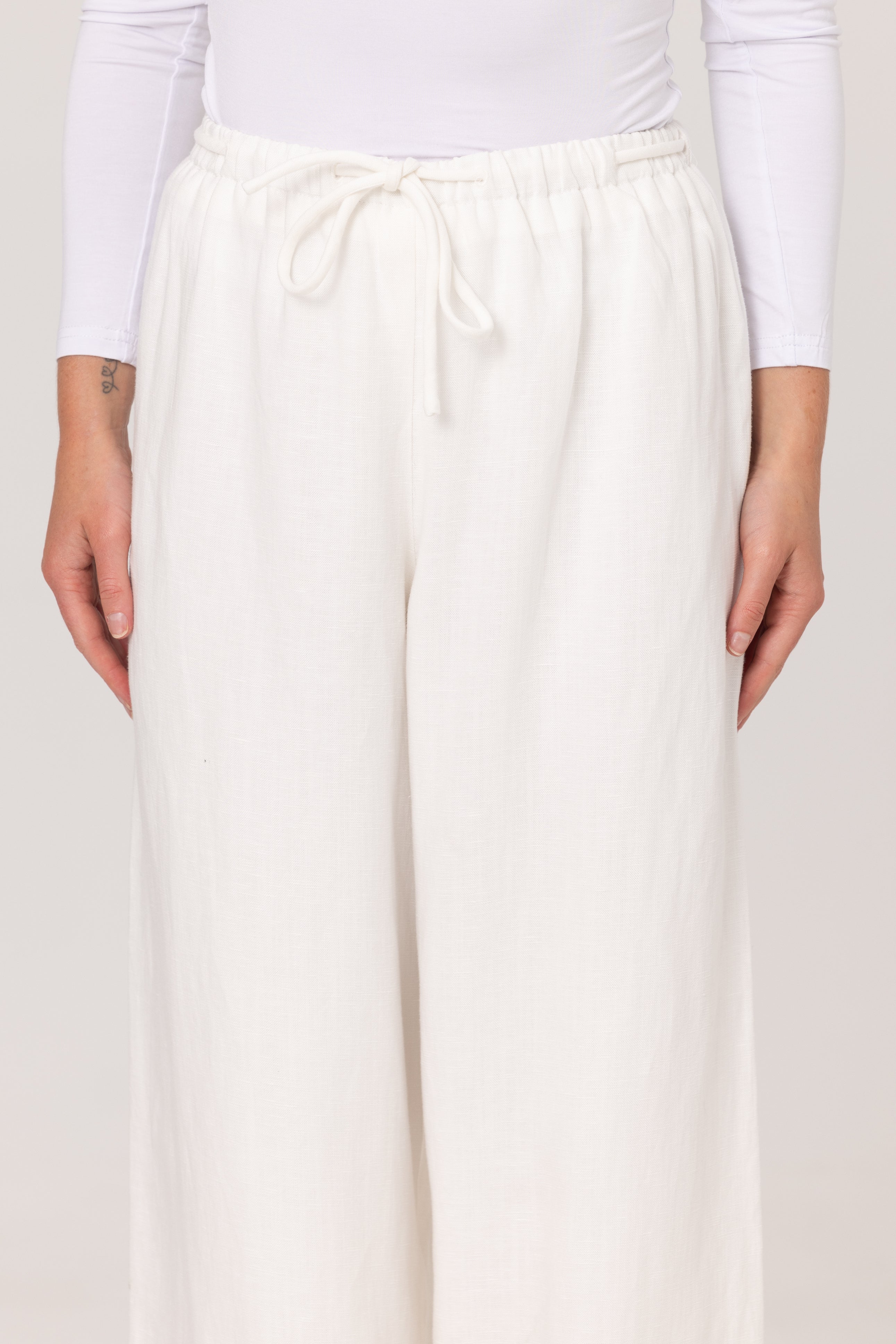 Gianna Pants - White