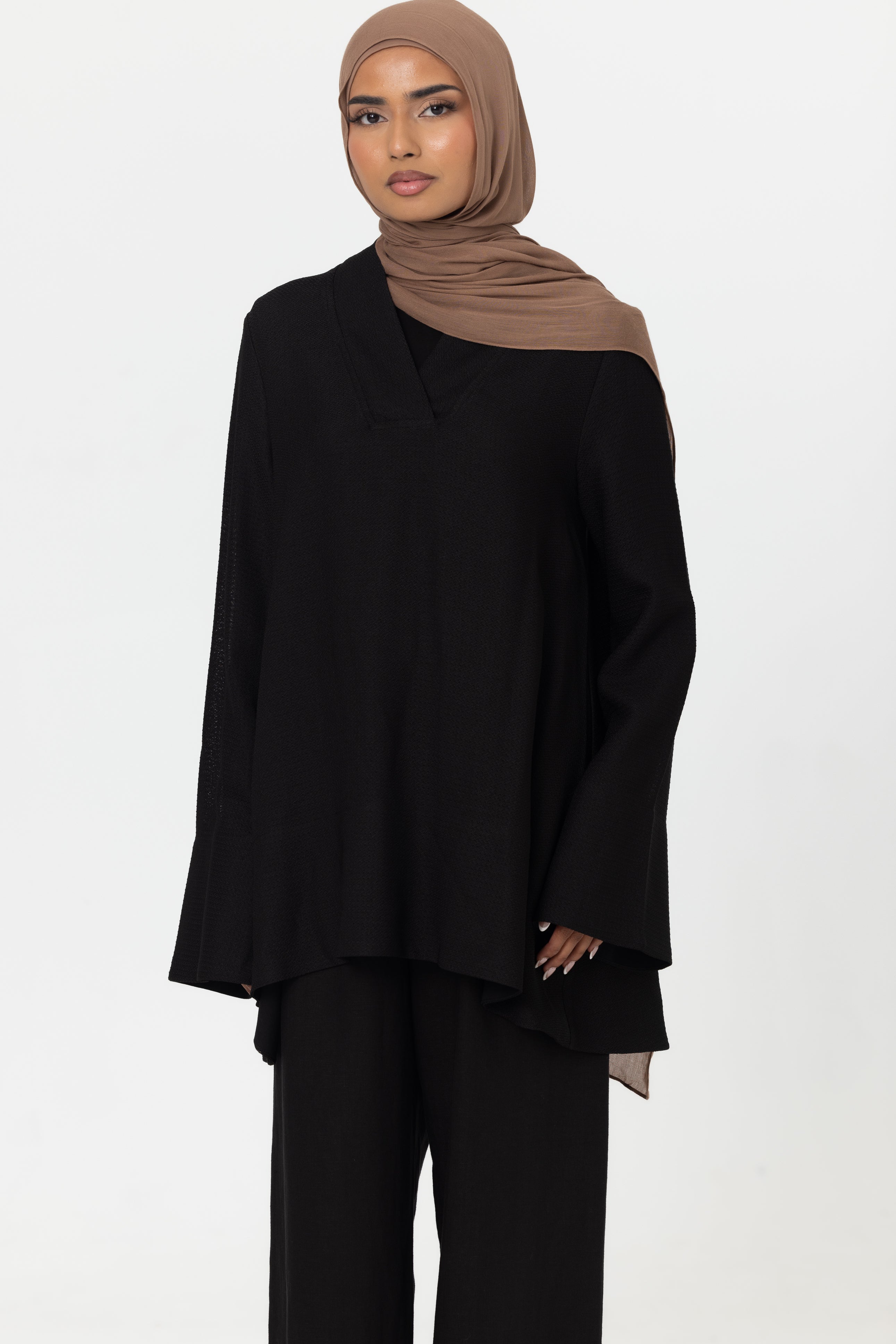 The Bushra Top - Black