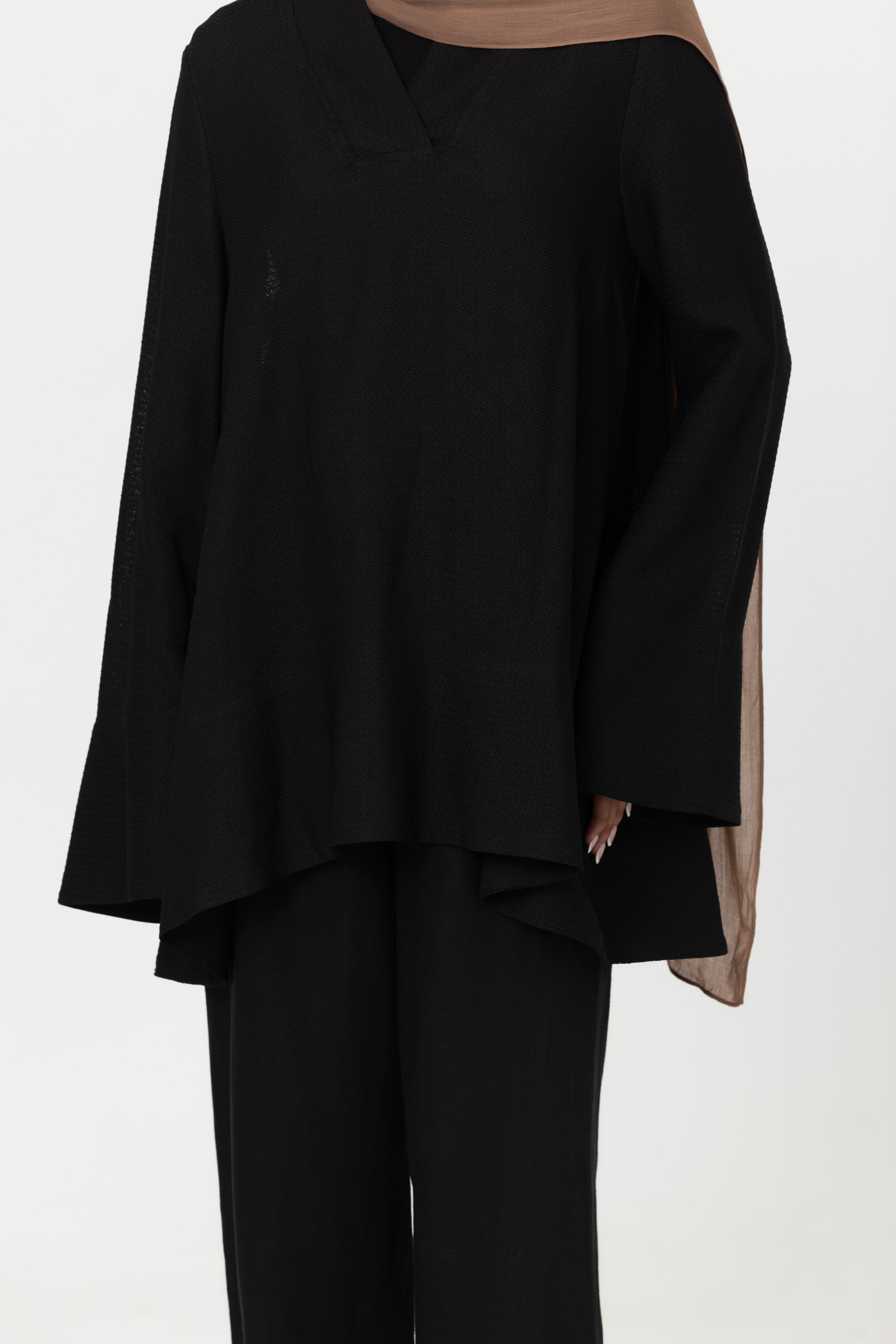 The Bushra Top - Black
