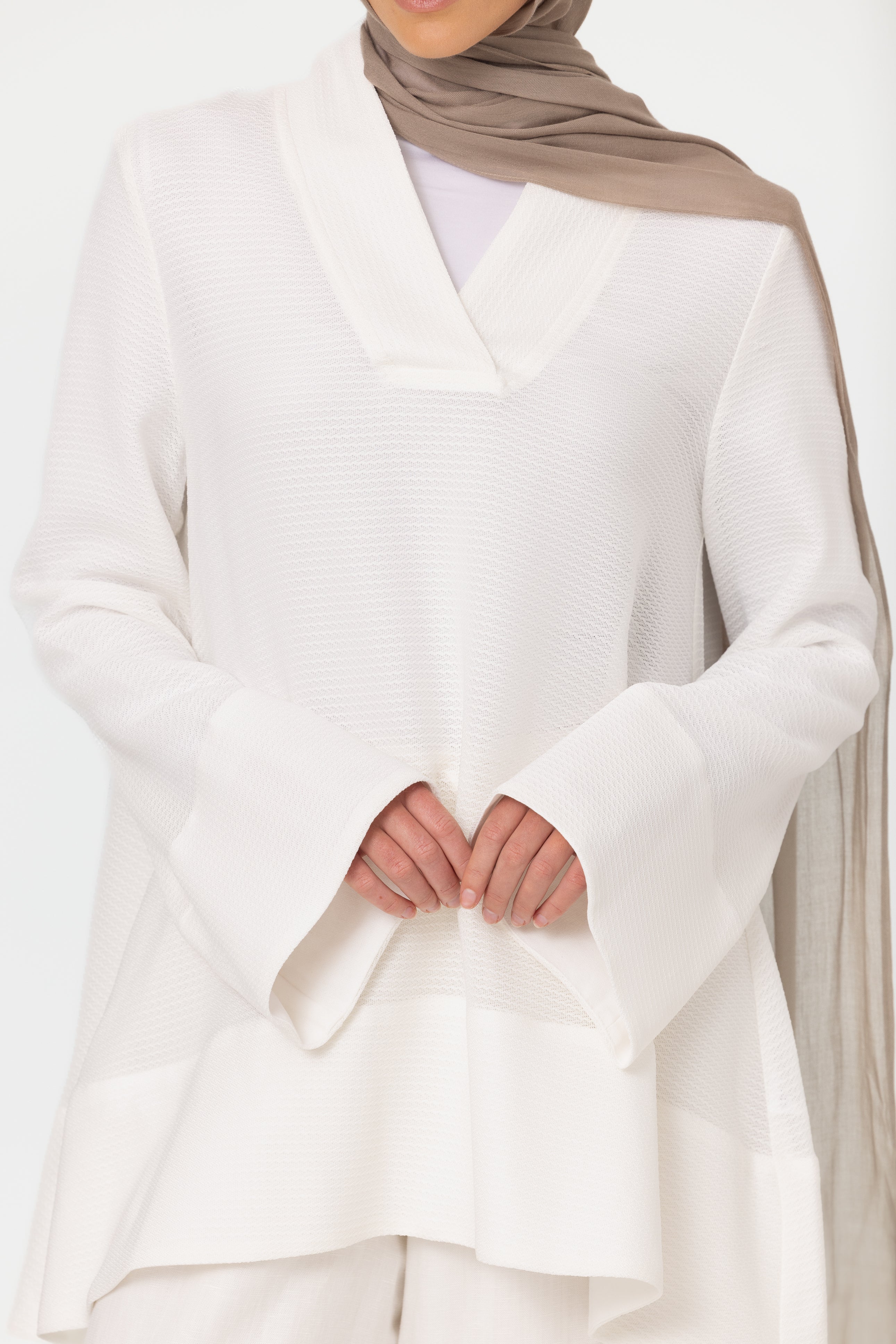 The Bushra Top - White