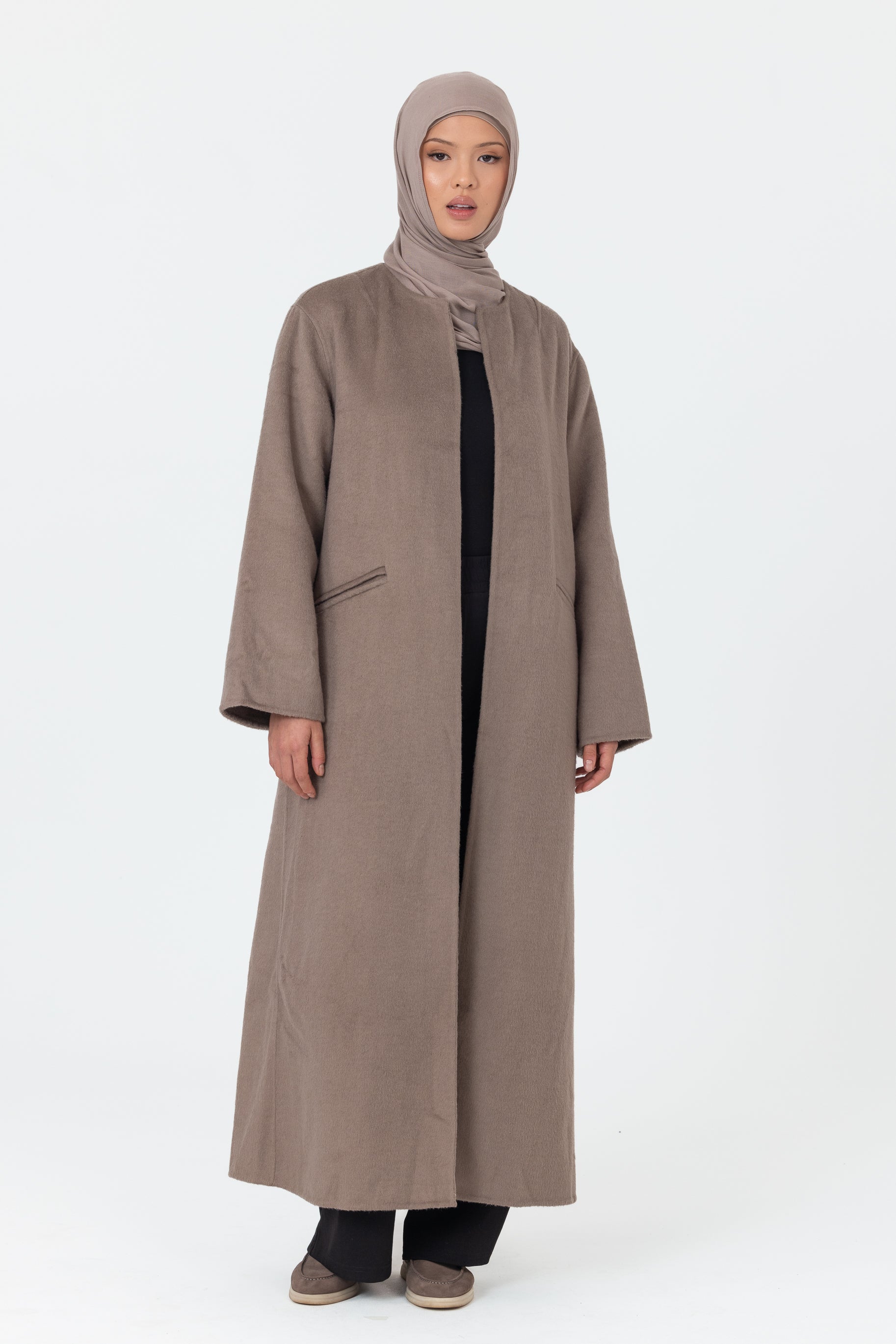 Tamara Wool Coat - Taupe