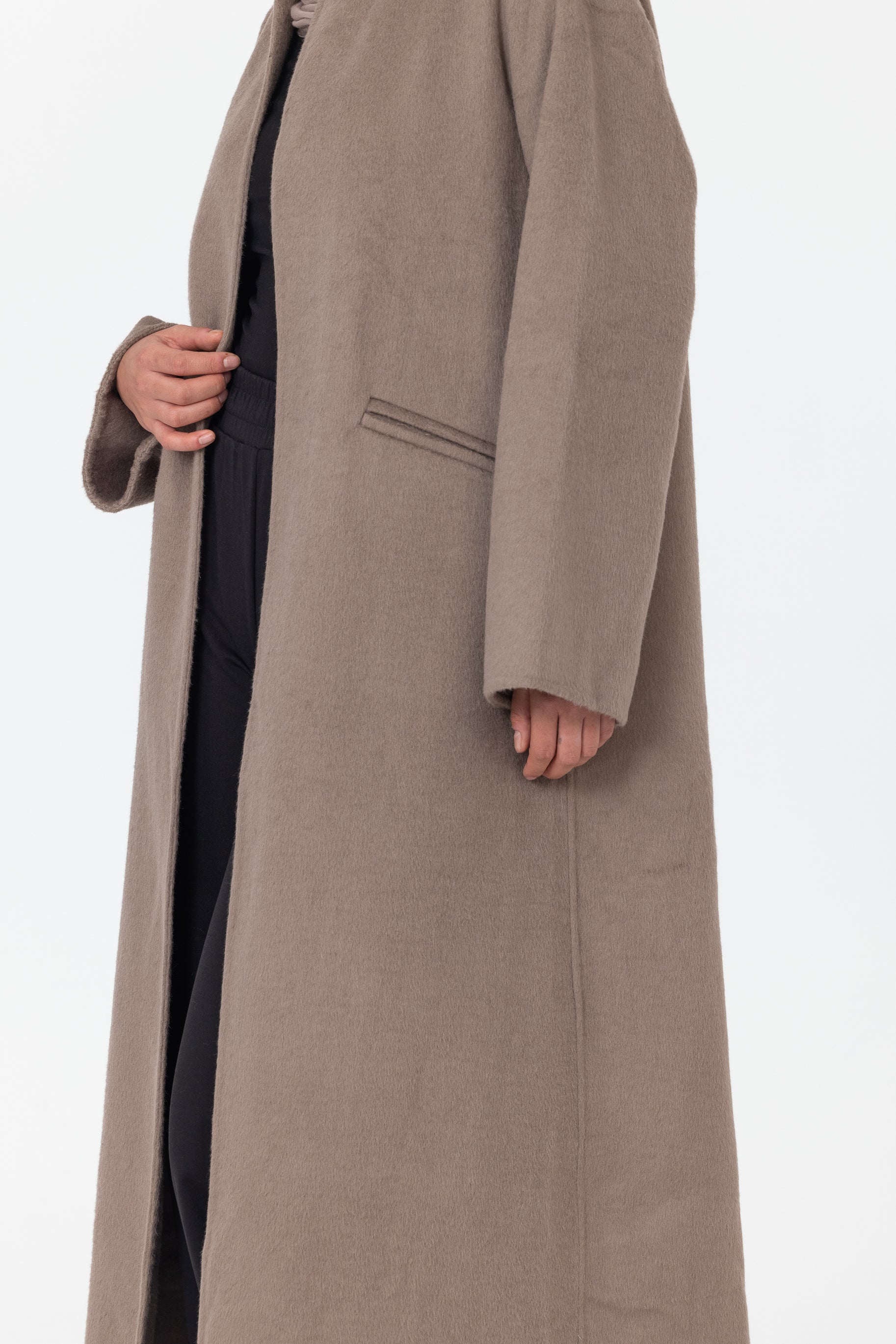Tamara Wool Coat - Taupe
