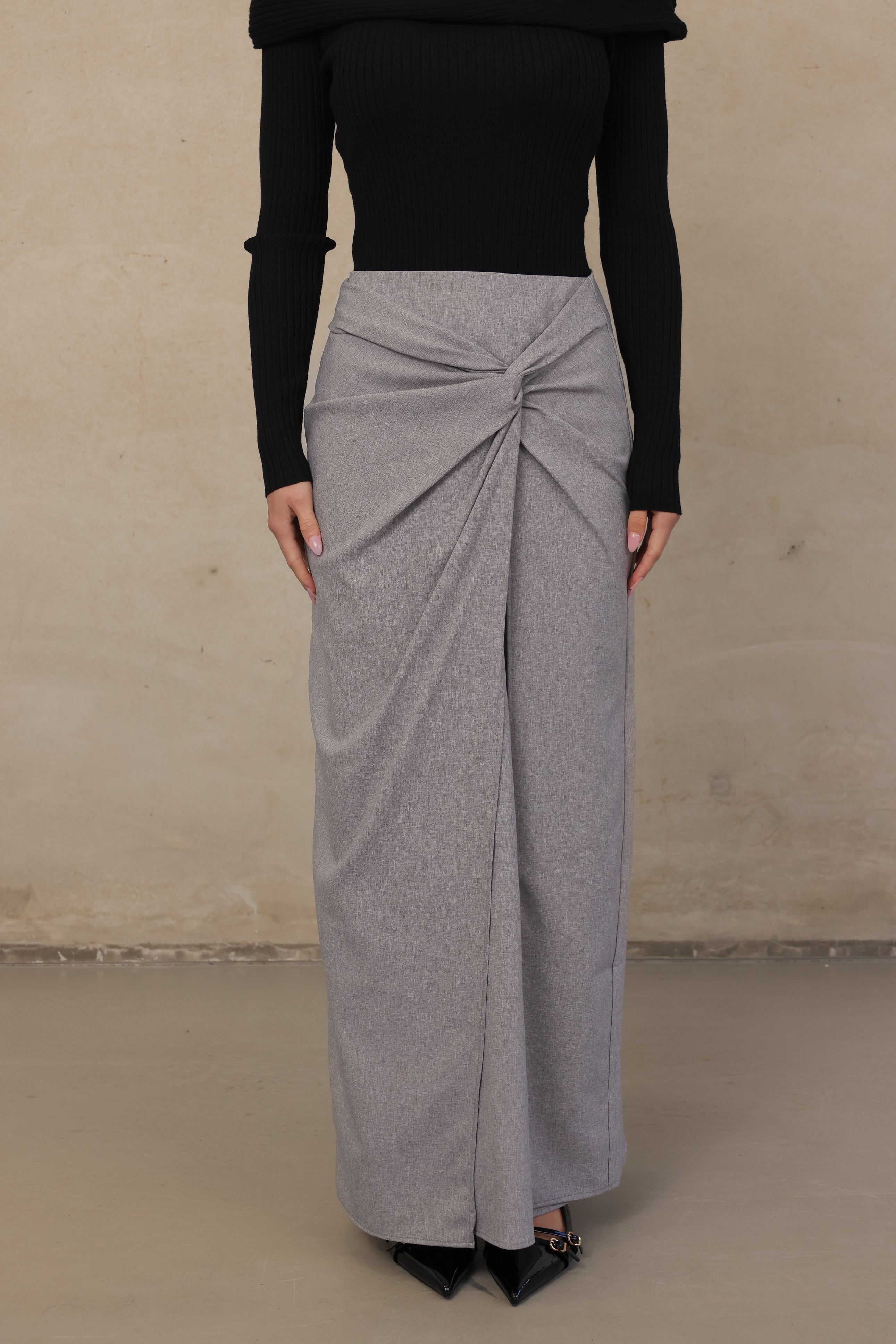 Alba Farah Skirt - Grey