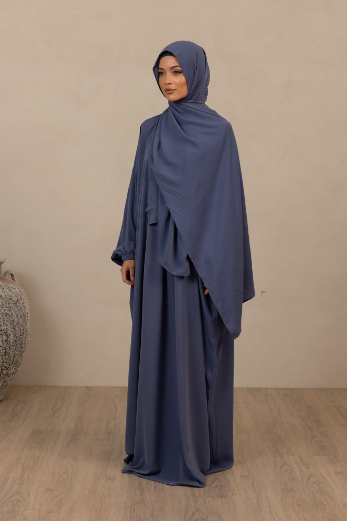 Ladies Full Length Prayer Clothes - Blue
