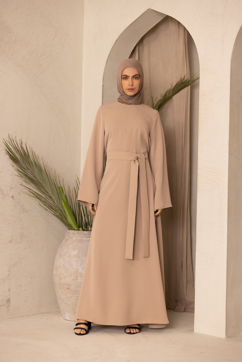 Signature Santana Abaya - Beige