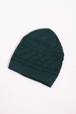 Mens Sunnah Cap - Dark Green