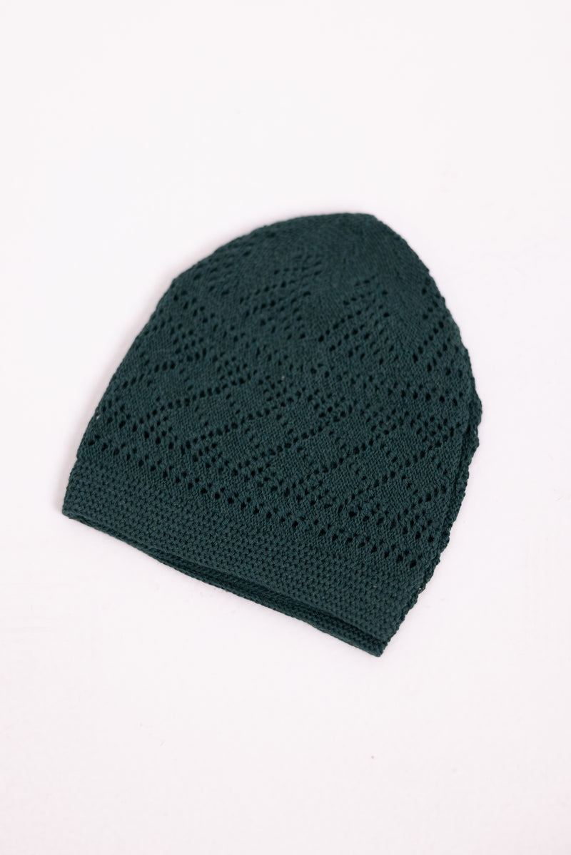 Mens Sunnah Cap - Dark Green