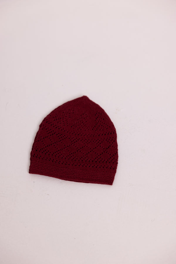 Mens Sunnah Cap - Red