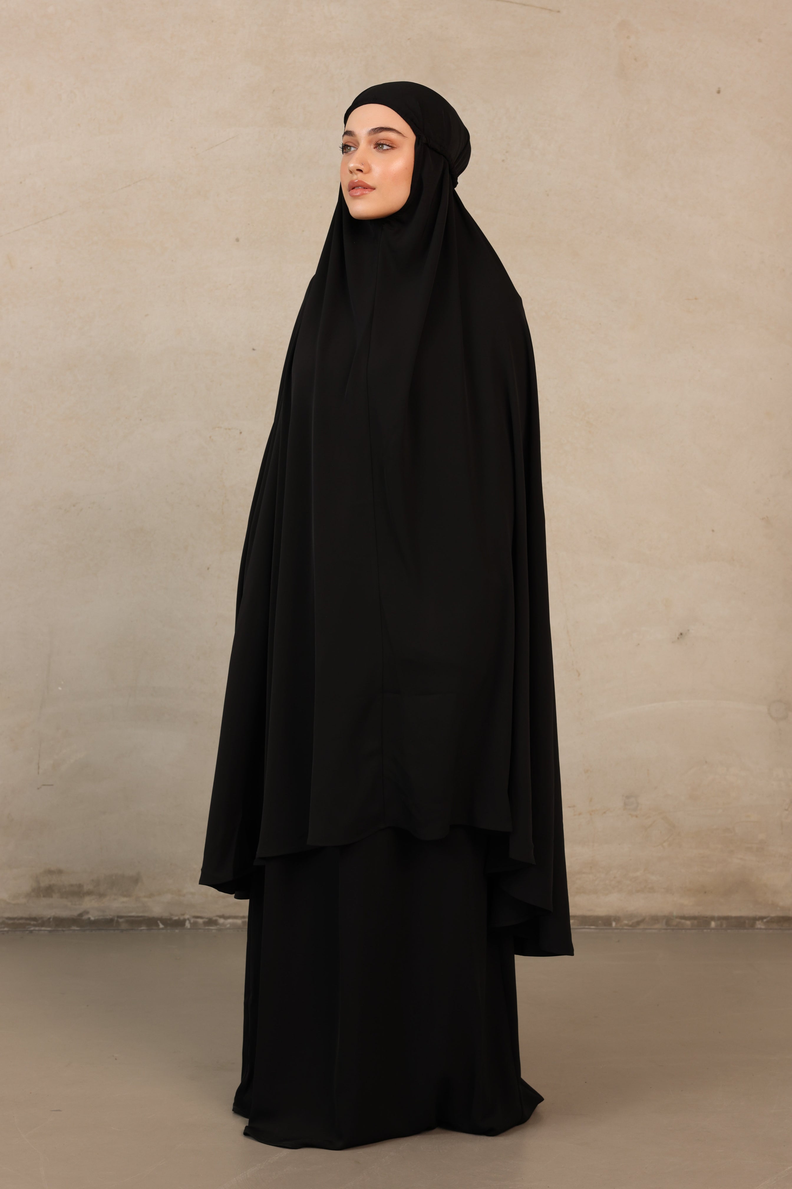 Alaia Ladies 2pc Prayer Clothes - Black