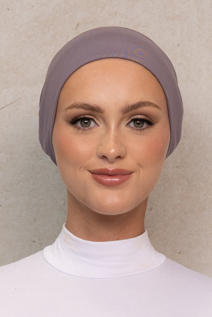 Lycra Open Cap - Lavender