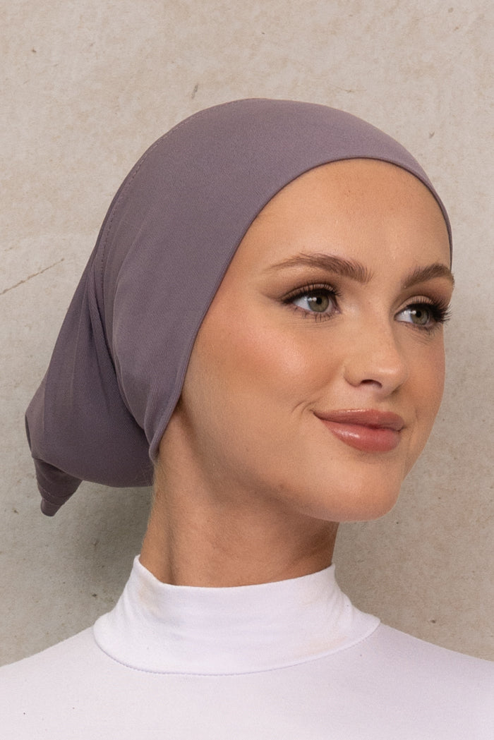 Lycra Open Cap - Lavender