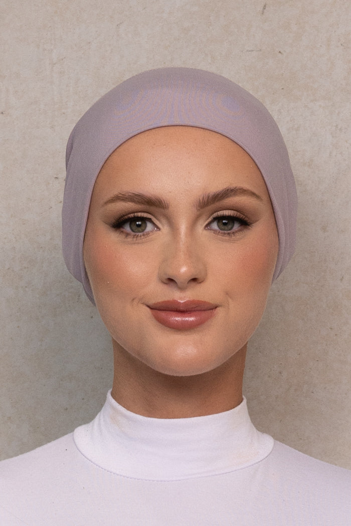 Lycra Open Cap - Mauve