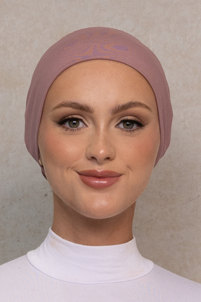 Lycra Open Cap - Old Pink