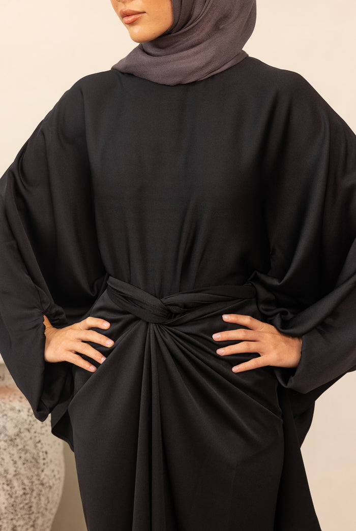 Alegre Batwing Top - Black