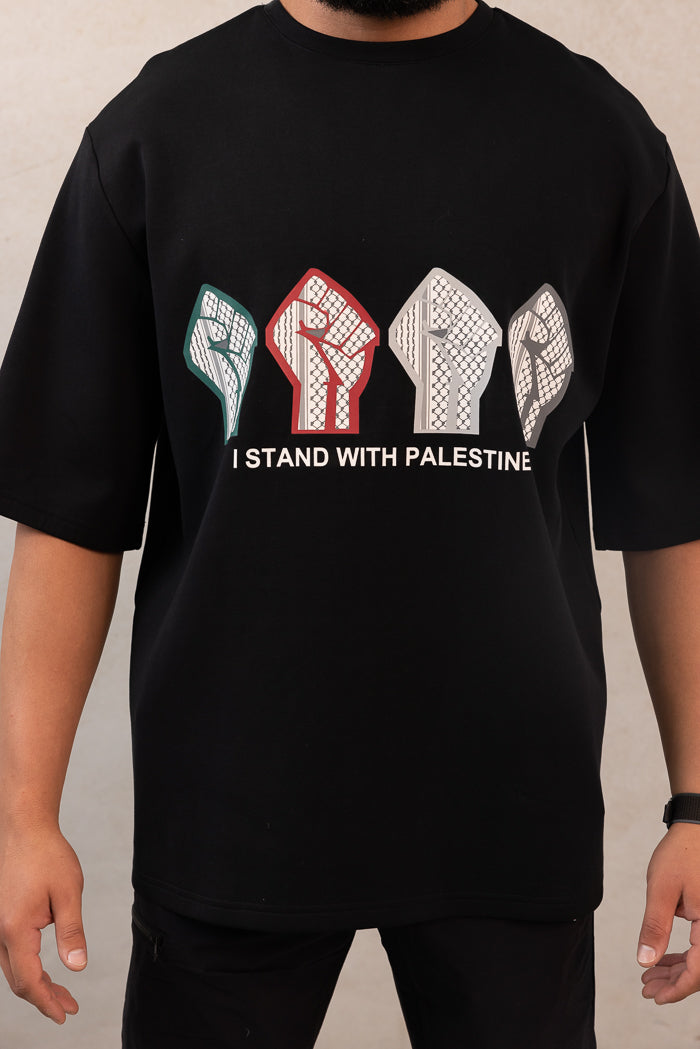 Men's Palestine Will Be Free T-shirt - Black