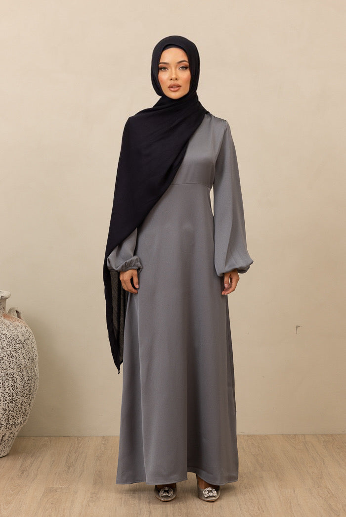 Alegre A line Dress Midnight Boutique Nour Al Houda