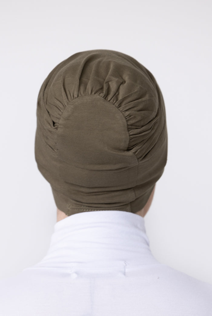 Cotton Closed Cap - 24 Olive