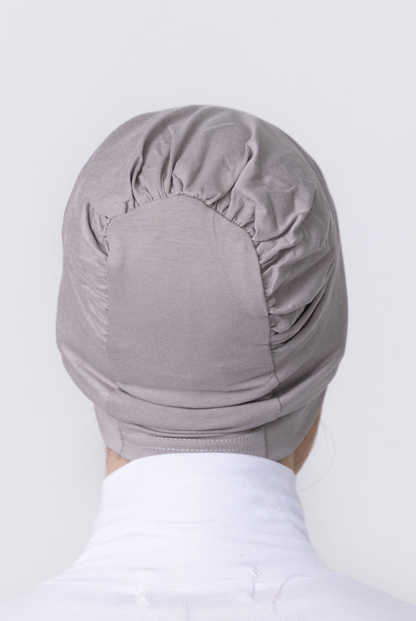 Cotton Closed Cap - 27 Grey