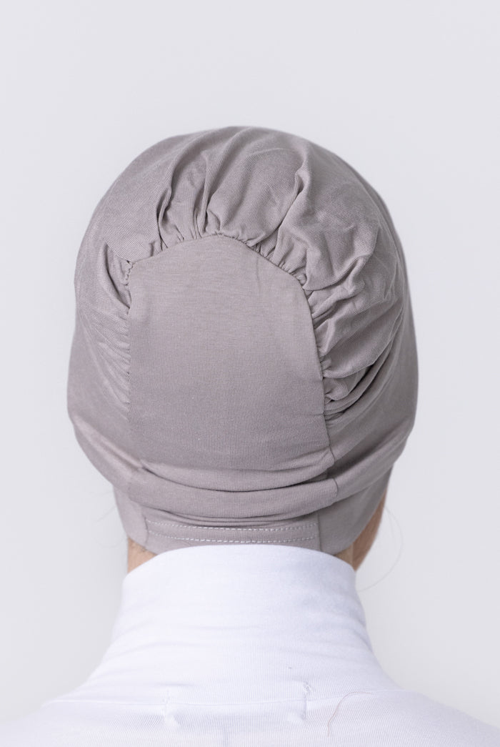 Cotton Closed Cap - 27 Grey