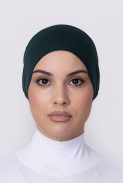 Cotton Open Cap - 57 Emerald