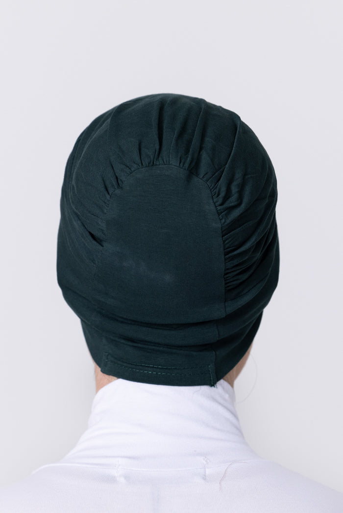 Cotton Closed Cap - 57 Emerald