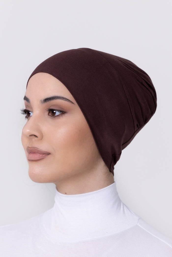 Cotton Open Cap - 67 Chocolate