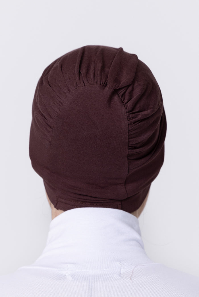 Cotton Closed Cap - 67 Chocolate