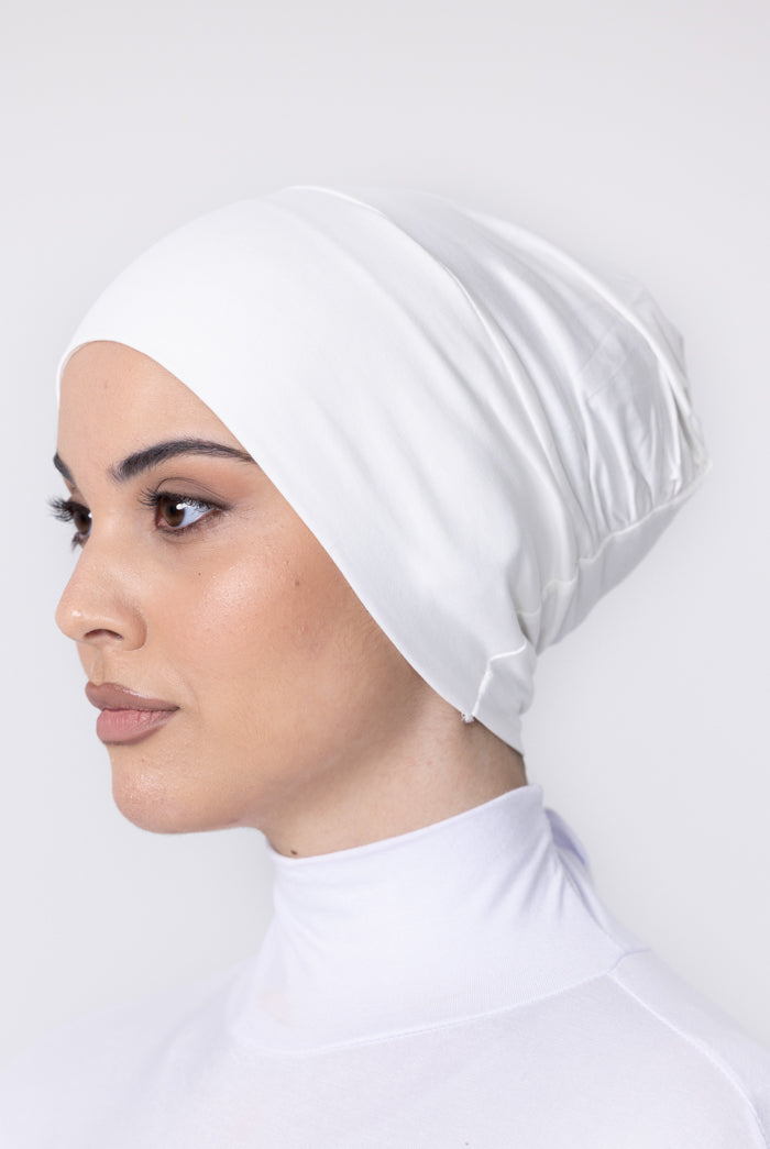 Cotton Closed Cap - Off White