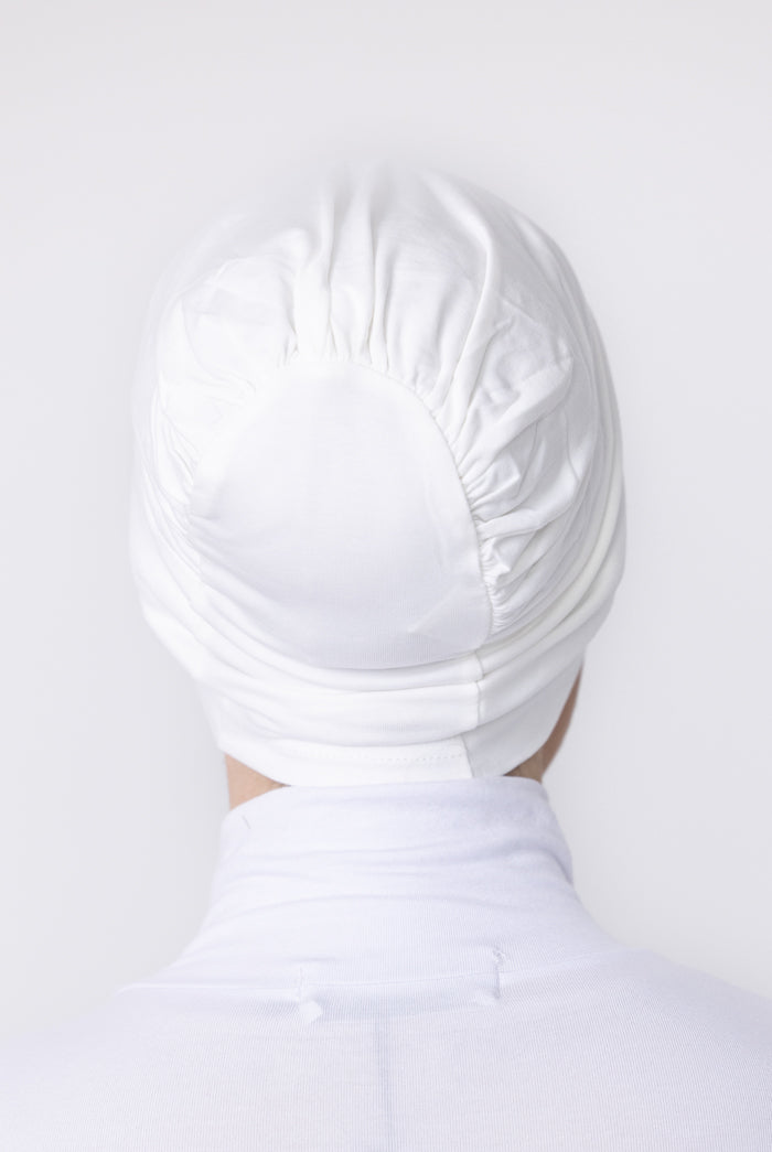 Cotton Closed Cap - Off White