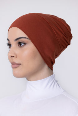 Cotton Closed Cap - 64 Umber