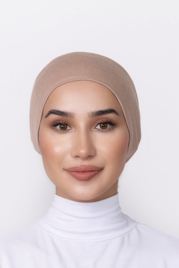 Jersey Open Cap - 91 Taupe