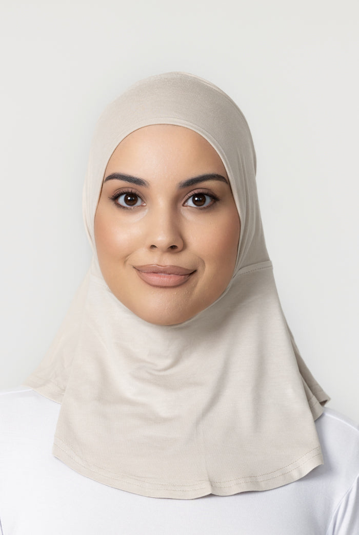 Jersey Full Coverage Tie Back Under Cap - 73 Stone