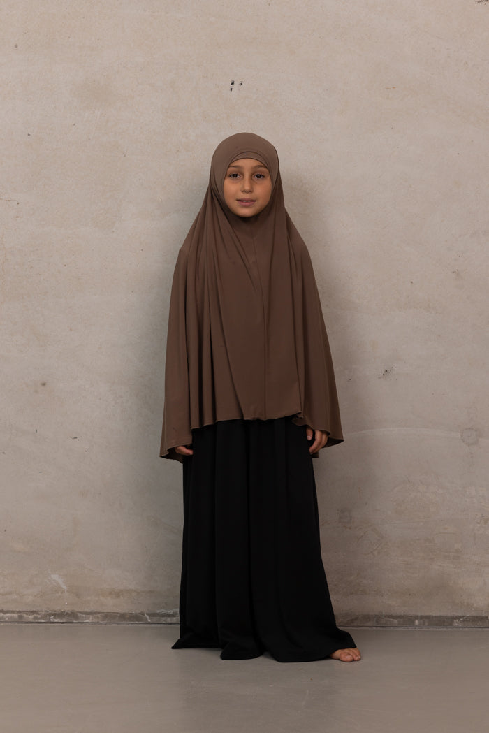 Girls Jilbab - Mocca